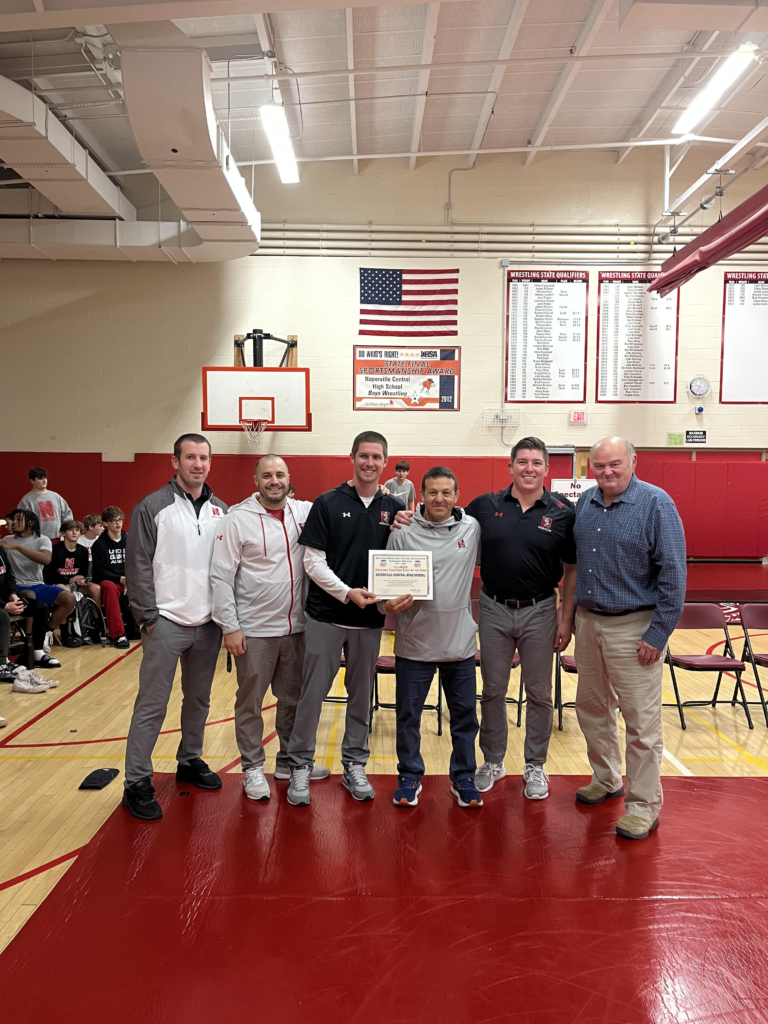 naperville-central-staff-honored-illinois-wrestling-coaches-and