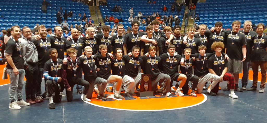 Class 3A Individual and Tournament Team Rankings 1/22/20